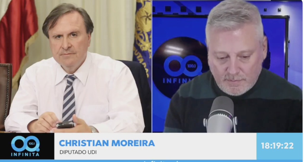 Diputado Moreira (UDI) y arancel de Trump a Chile: “Es una medida extrema y de forma arbitraria se desconoce el Tratado de Libre Comercio”